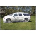 Woodward Fab Woodward Fab WFCCC-MED 22 ft. Plastic Car Cover - Medium WWFWFCCC-MED